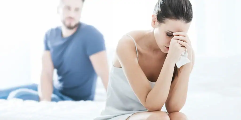 Rejuvenating Intimacy: Exploring Surgical Solutions for Vaginal Laxity 3 image of woman upset about vaginal laxity Hampton